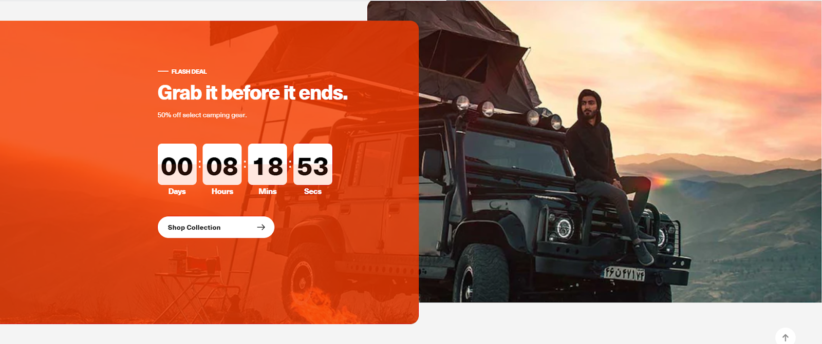Flash Sale & Countdown Timer